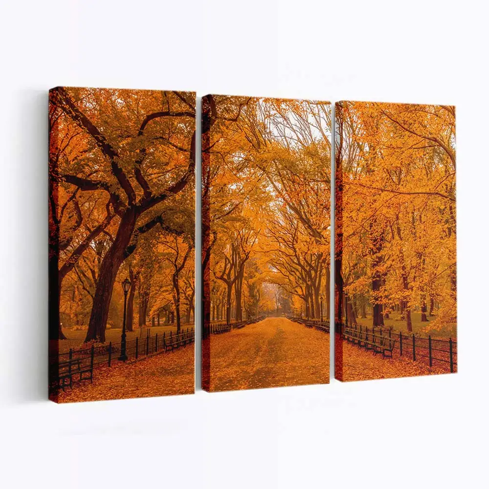 Weltweit Schöne Herbstlandschaften Leinwandbild