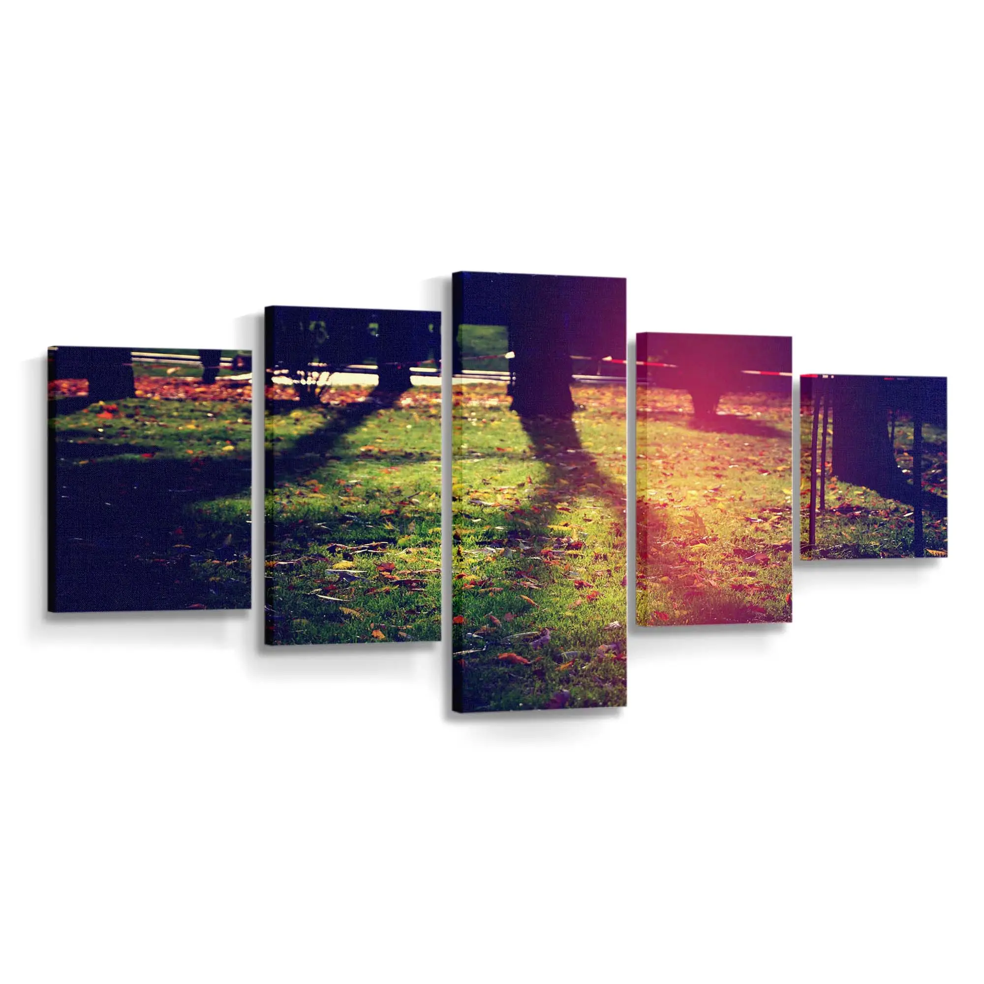 Schöne Armenische Herbstlandschaft Leinwandbild