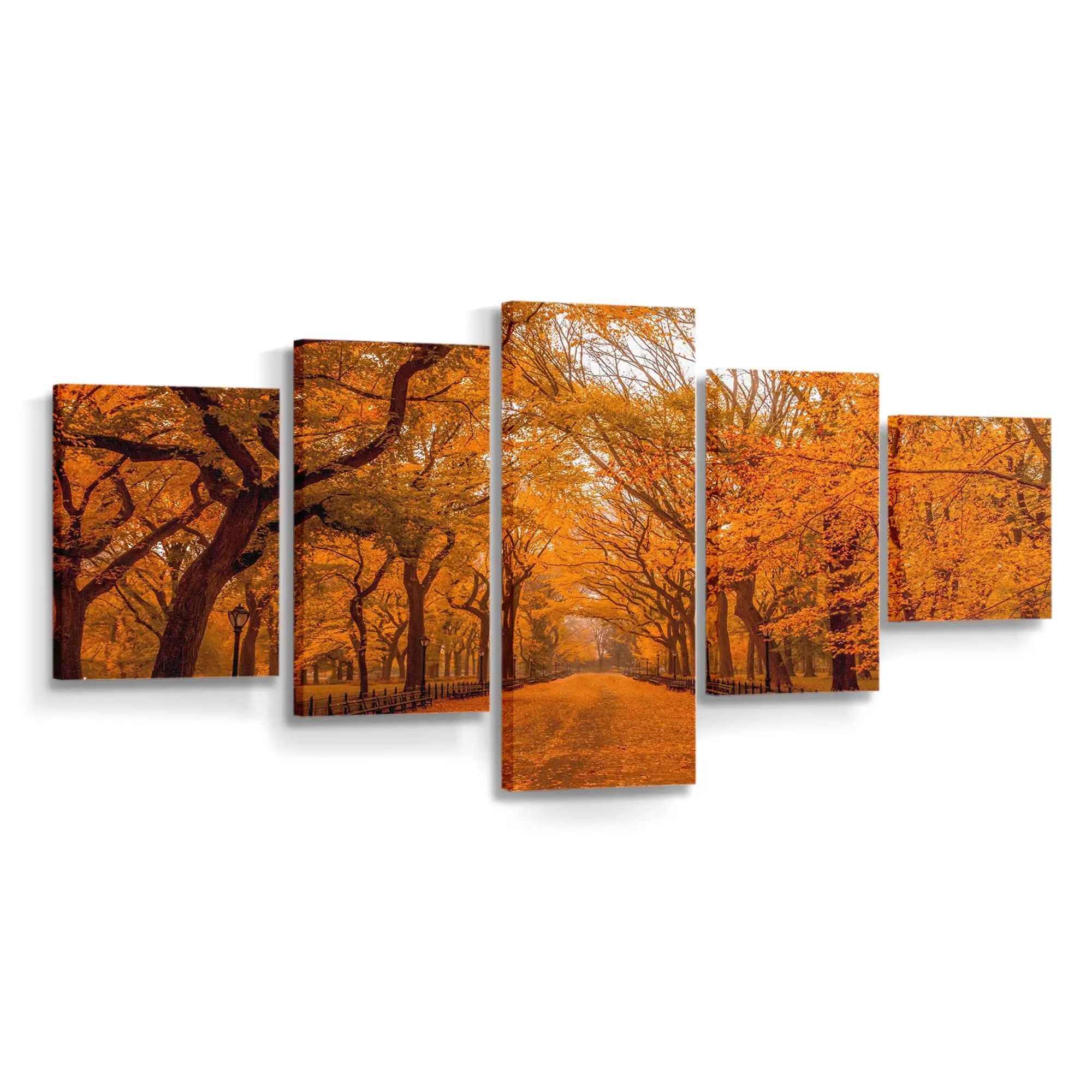 Weltweit Schöne Herbstlandschaften Leinwandbild