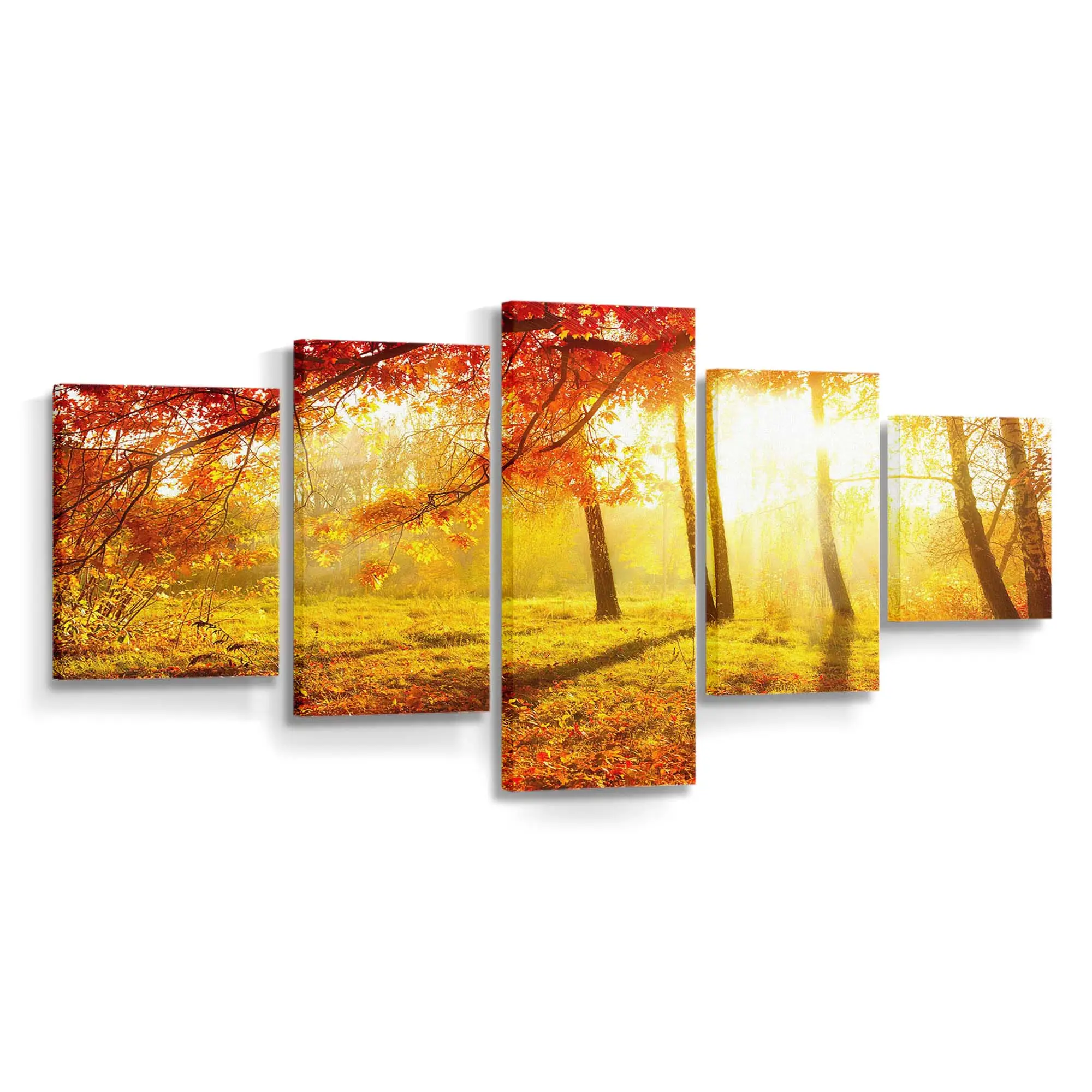 Herbstlicher Naturanblick Leinwandbild