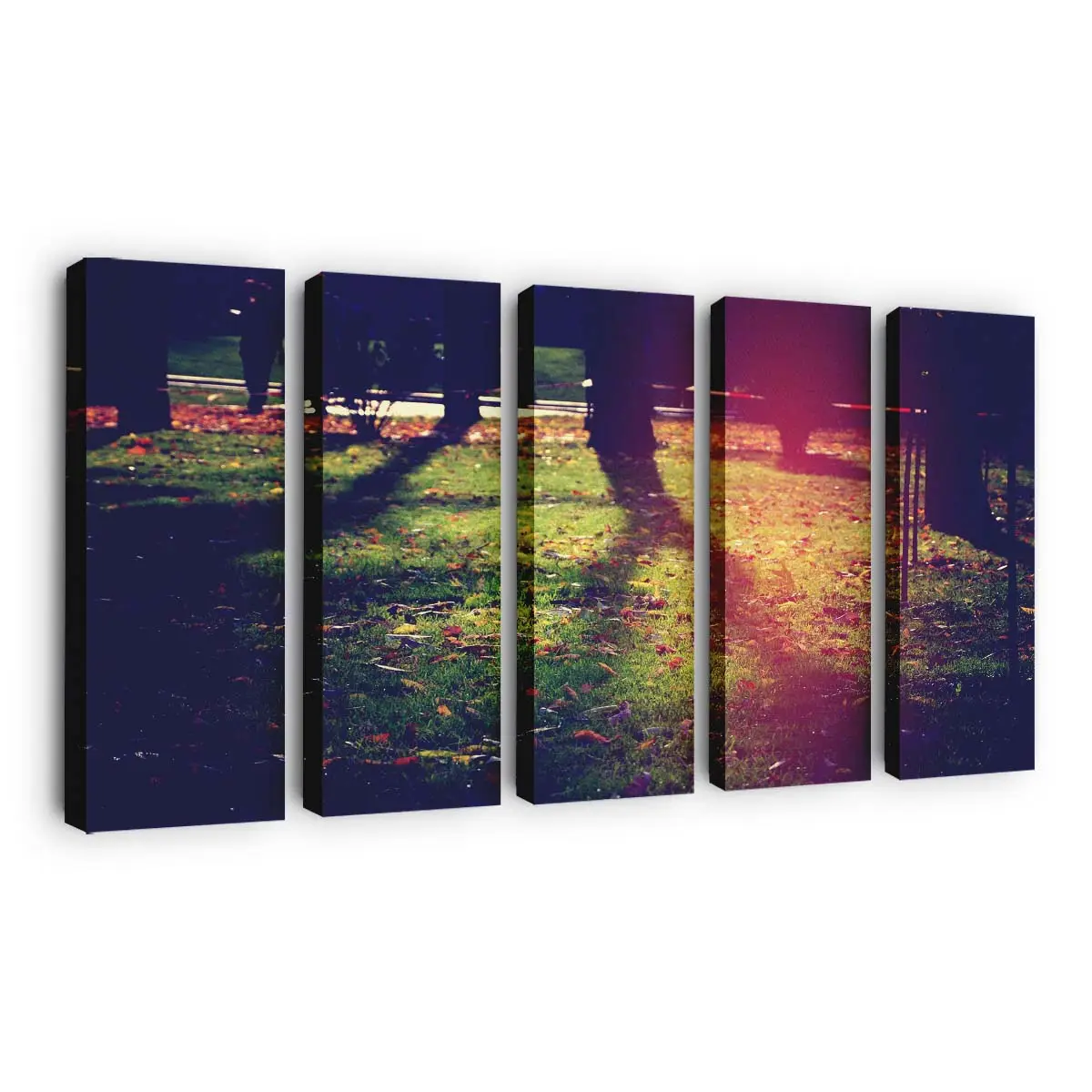 Schöne Armenische Herbstlandschaft Leinwandbild