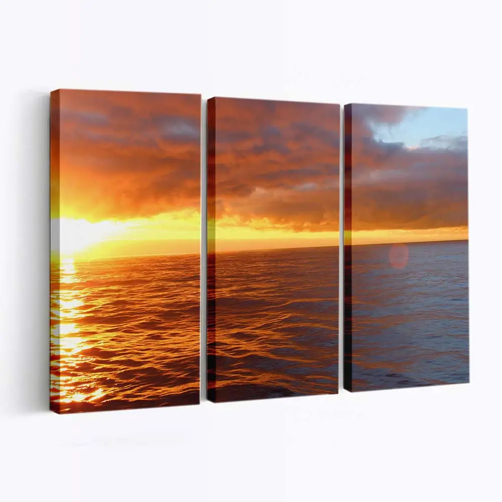 Stranduferumgebung Leinwandbild