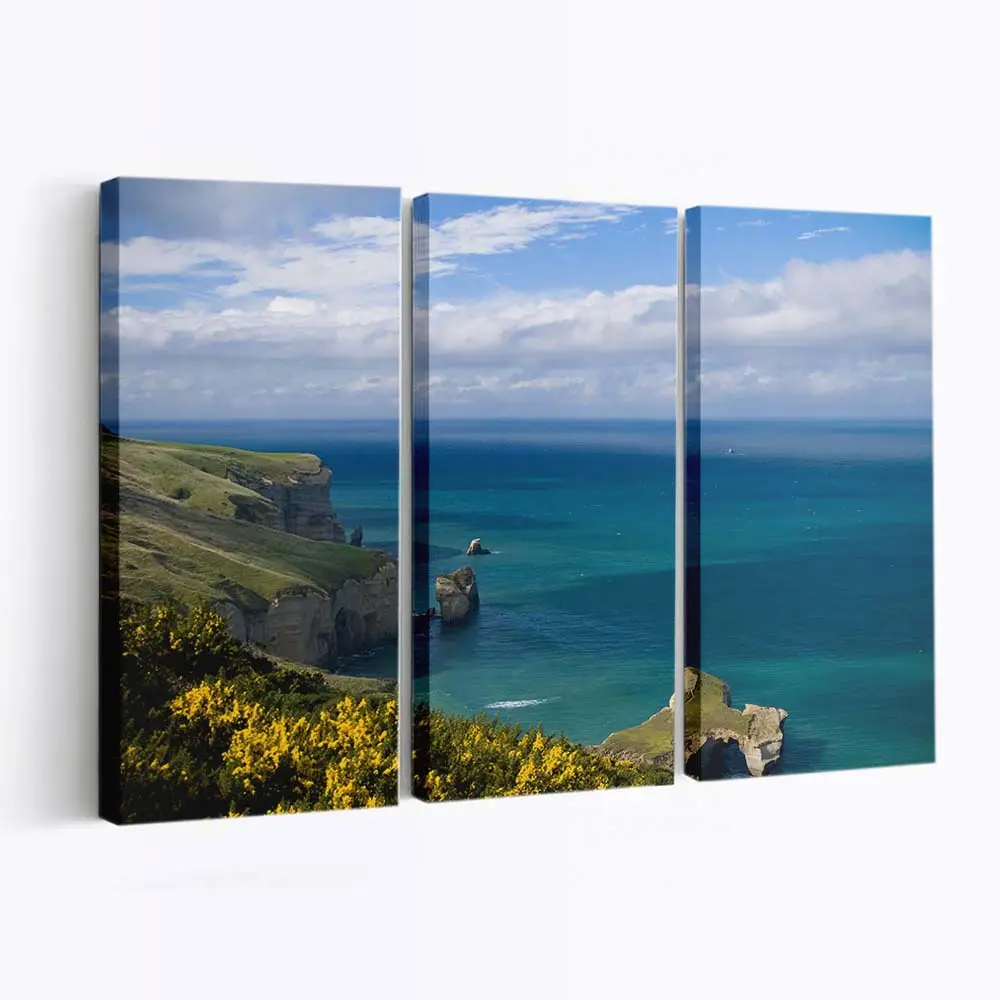 Meereslandschaft mit Horizont Leinwandbild