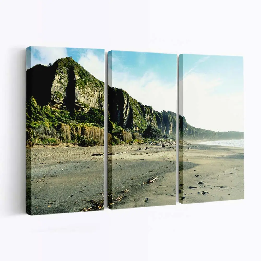 Strände an der Küste Neuseelands Leinwandbild