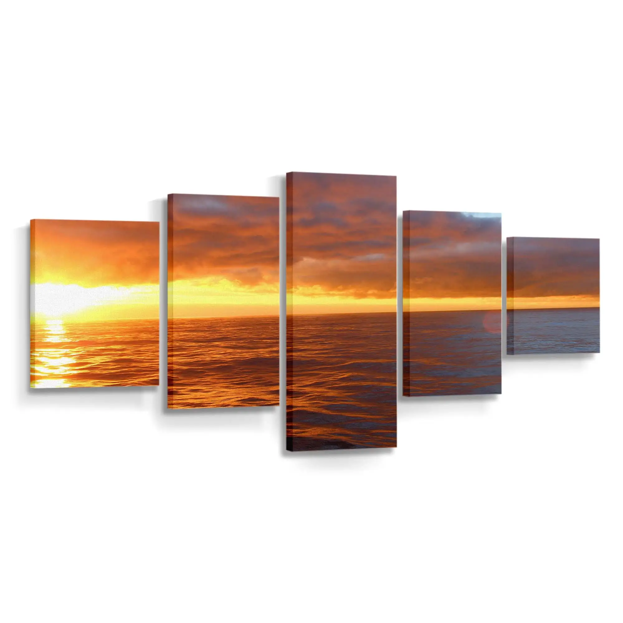 Stranduferumgebung Leinwandbild