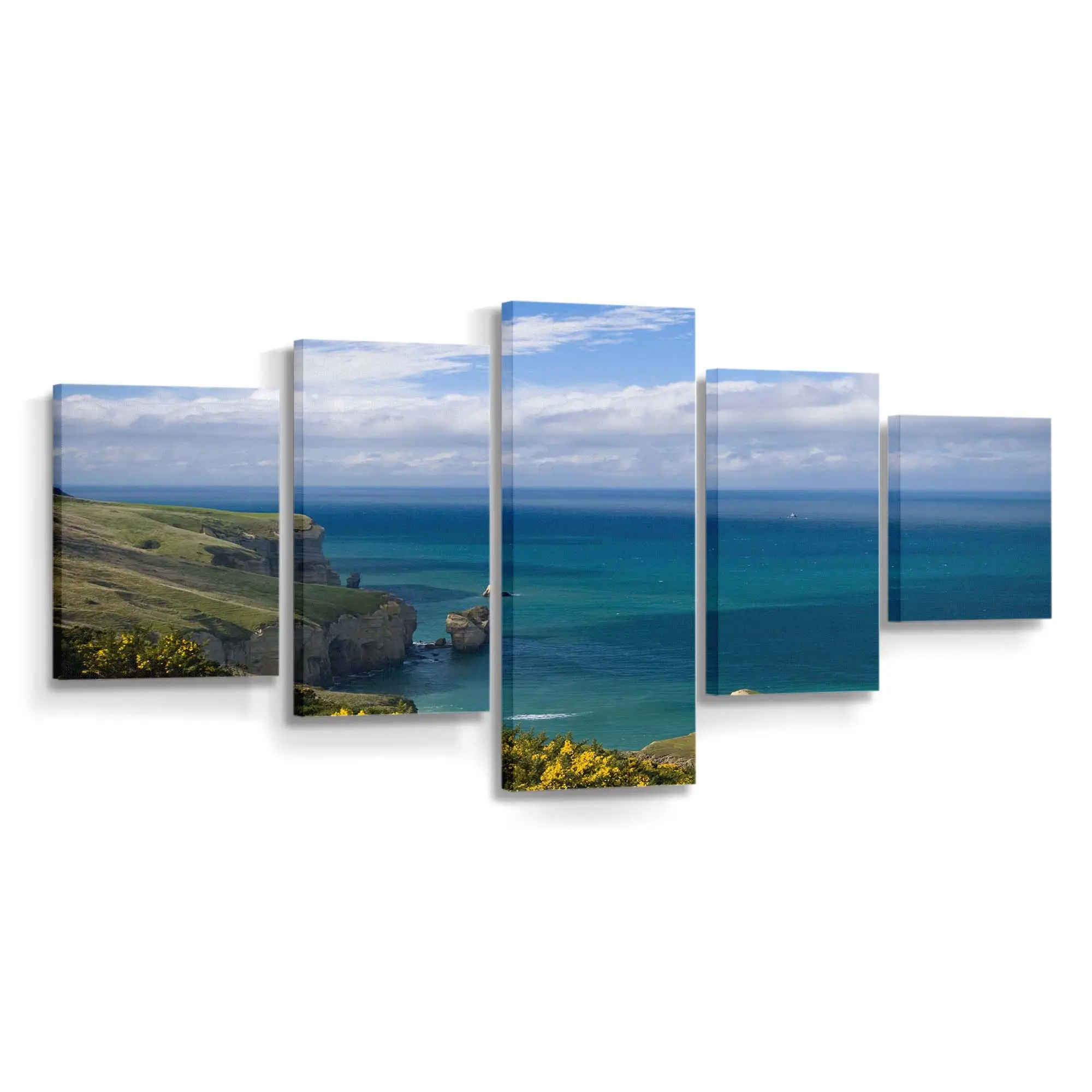 Meereslandschaft mit Horizont Leinwandbild