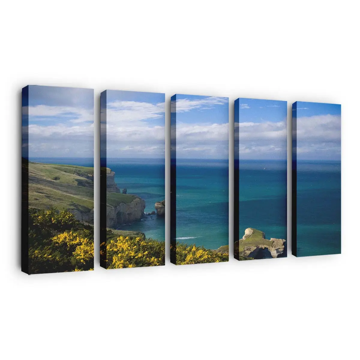 Meereslandschaft mit Horizont Leinwandbild