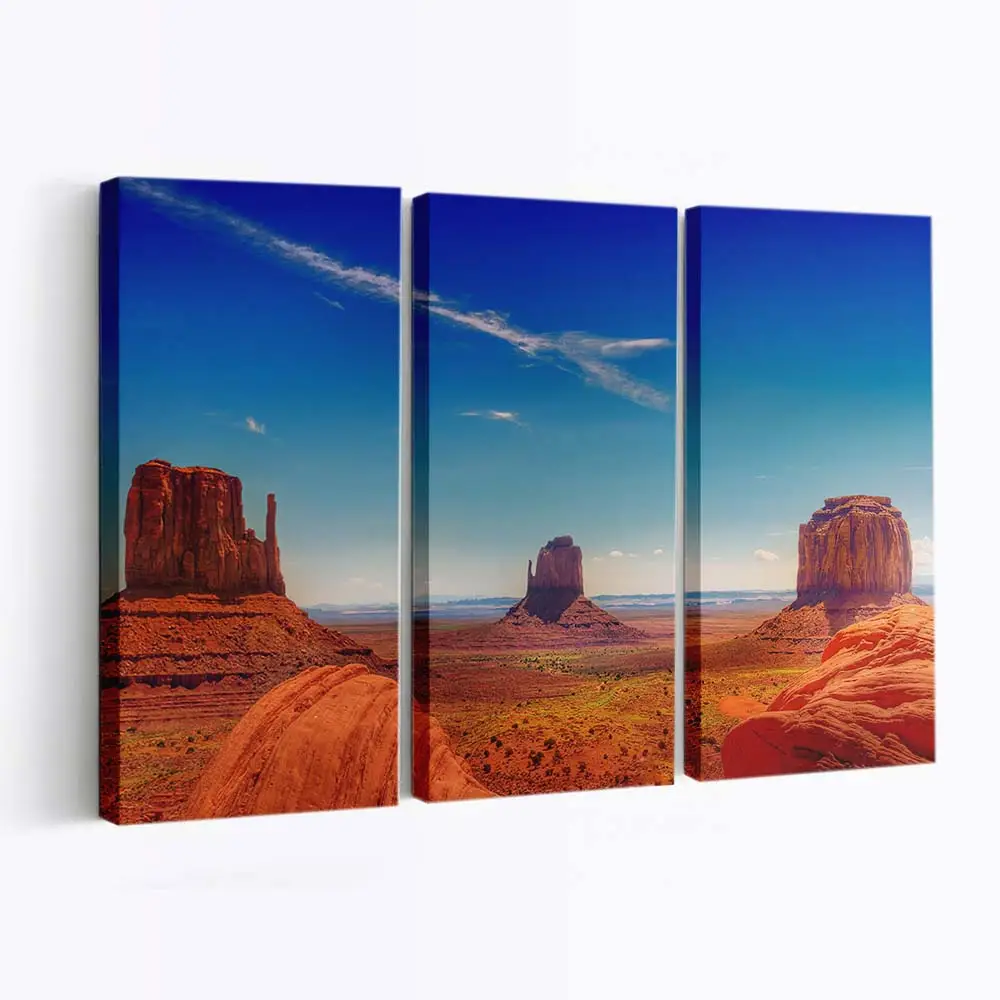 Landschaft im Monument Valley Utah Leinwandbild