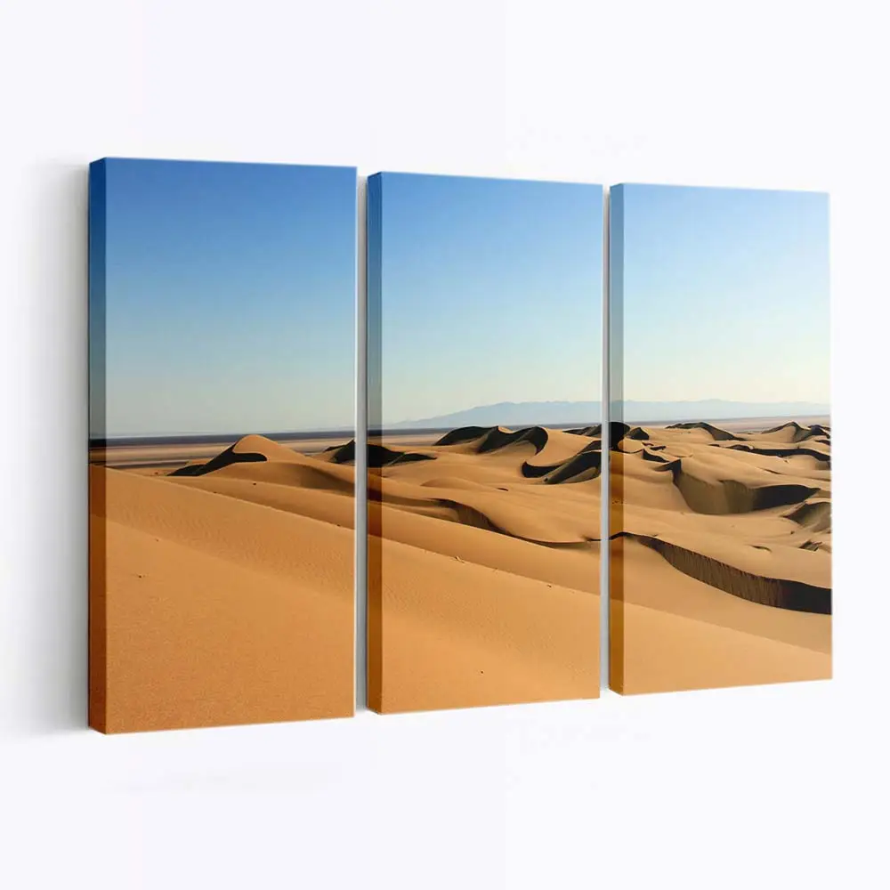 Maranjab-Wüste im Iran Leinwandbild