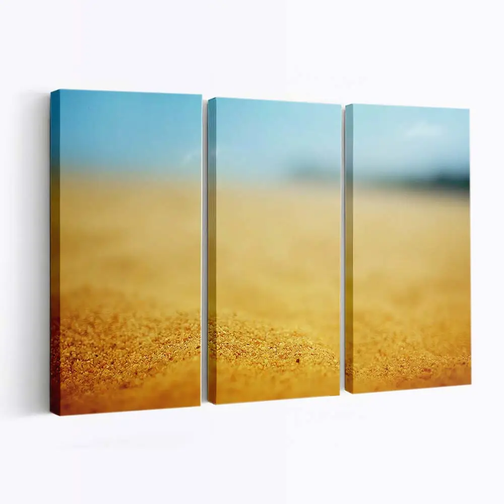 Nahaufnahme von Wüstensand Leinwandbild