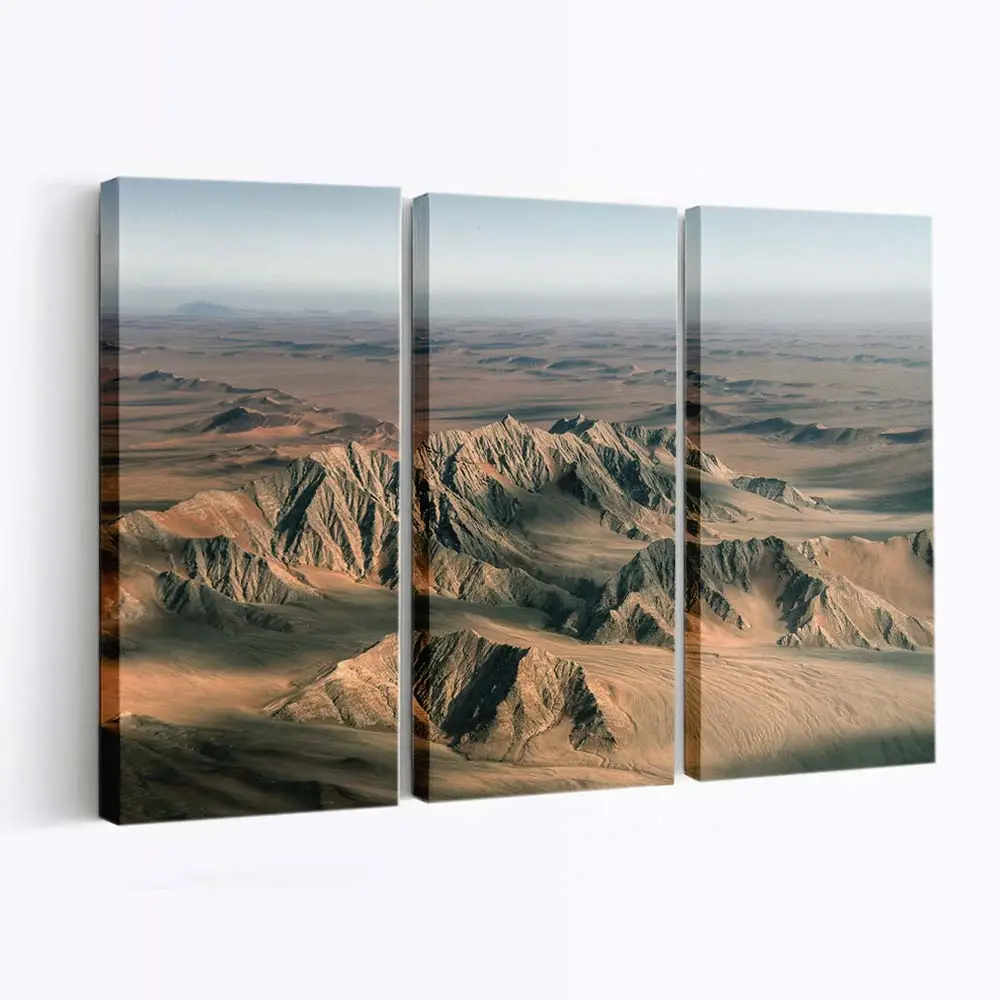 Schroffe Wüstenberge In Namibia Leinwandbild