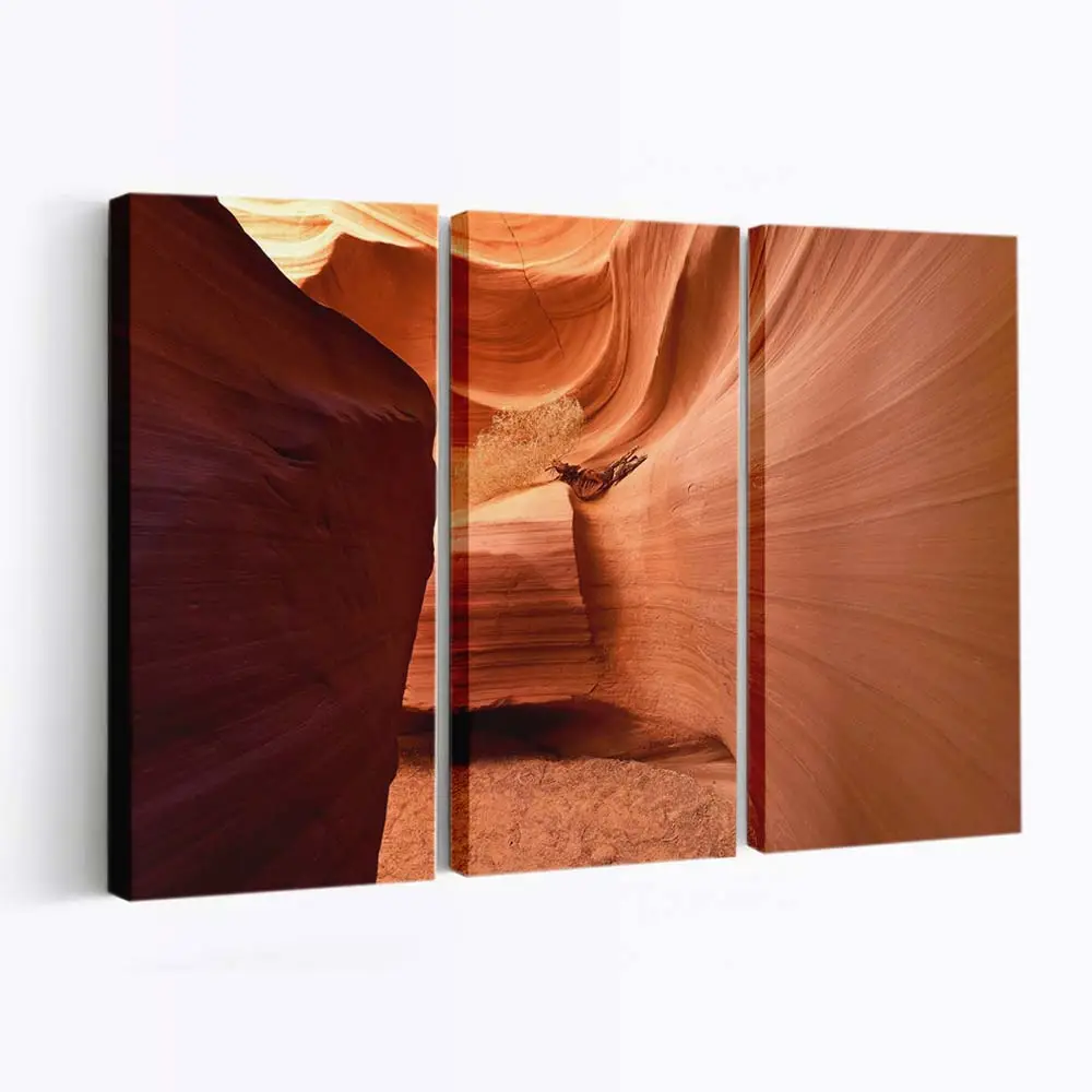 Tief im Wüstencanyon Leinwandbild