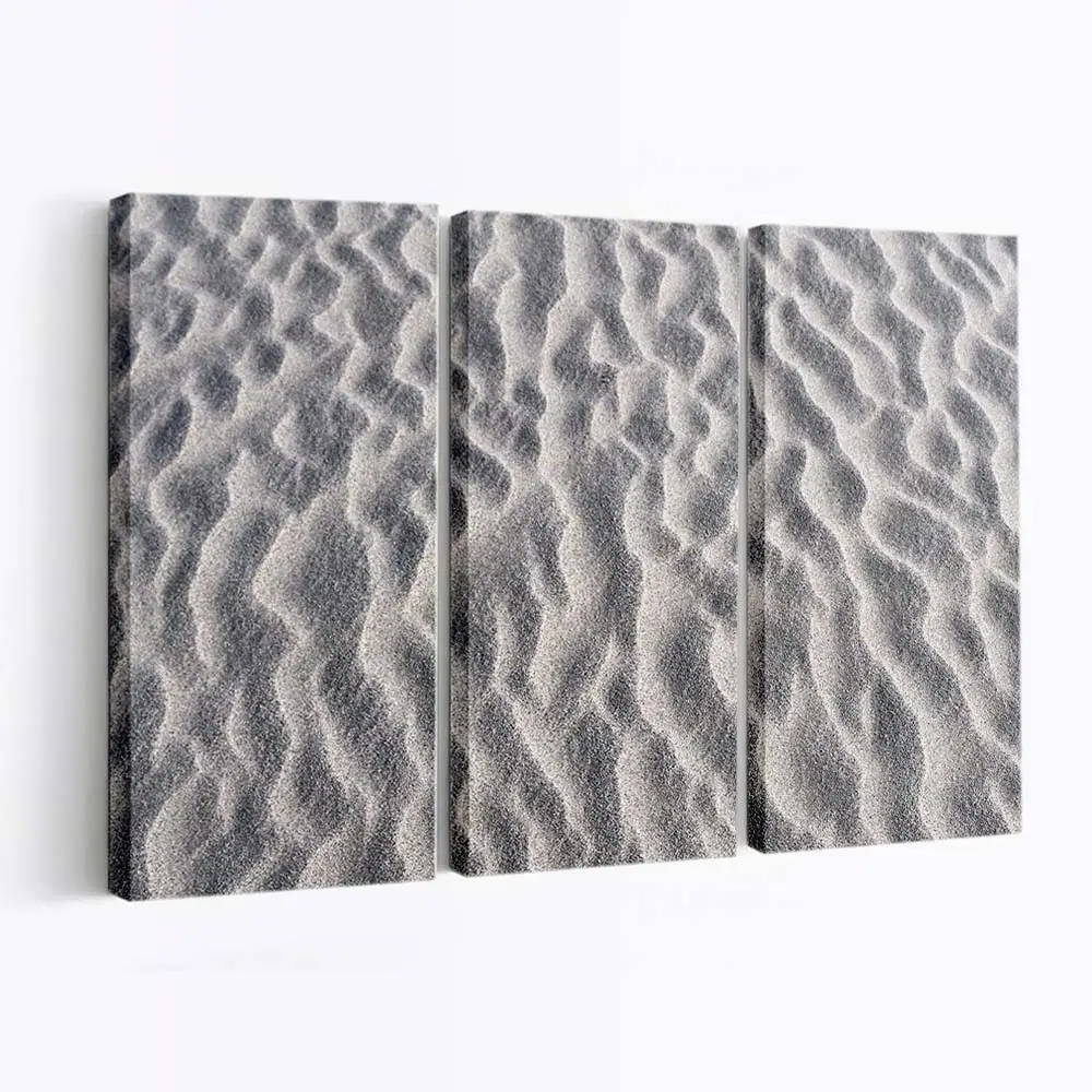 Weißer Wüstensand Leinwandbild