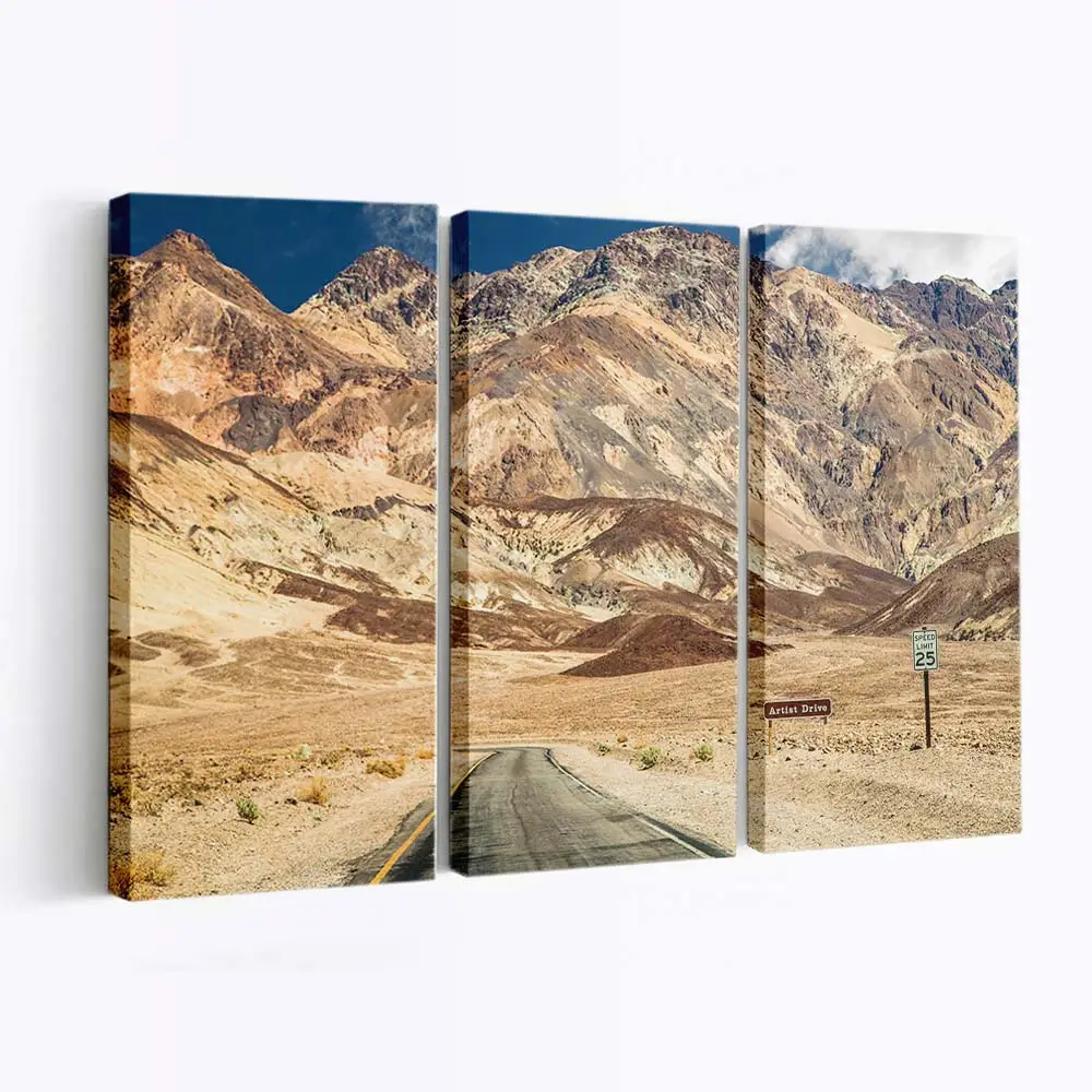 Wüstenroute nach Kalifornien Leinwandbild