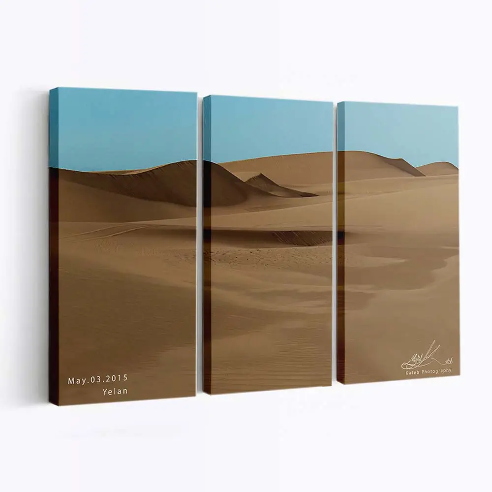 Yelan-Wüste im Iran Leinwandbild