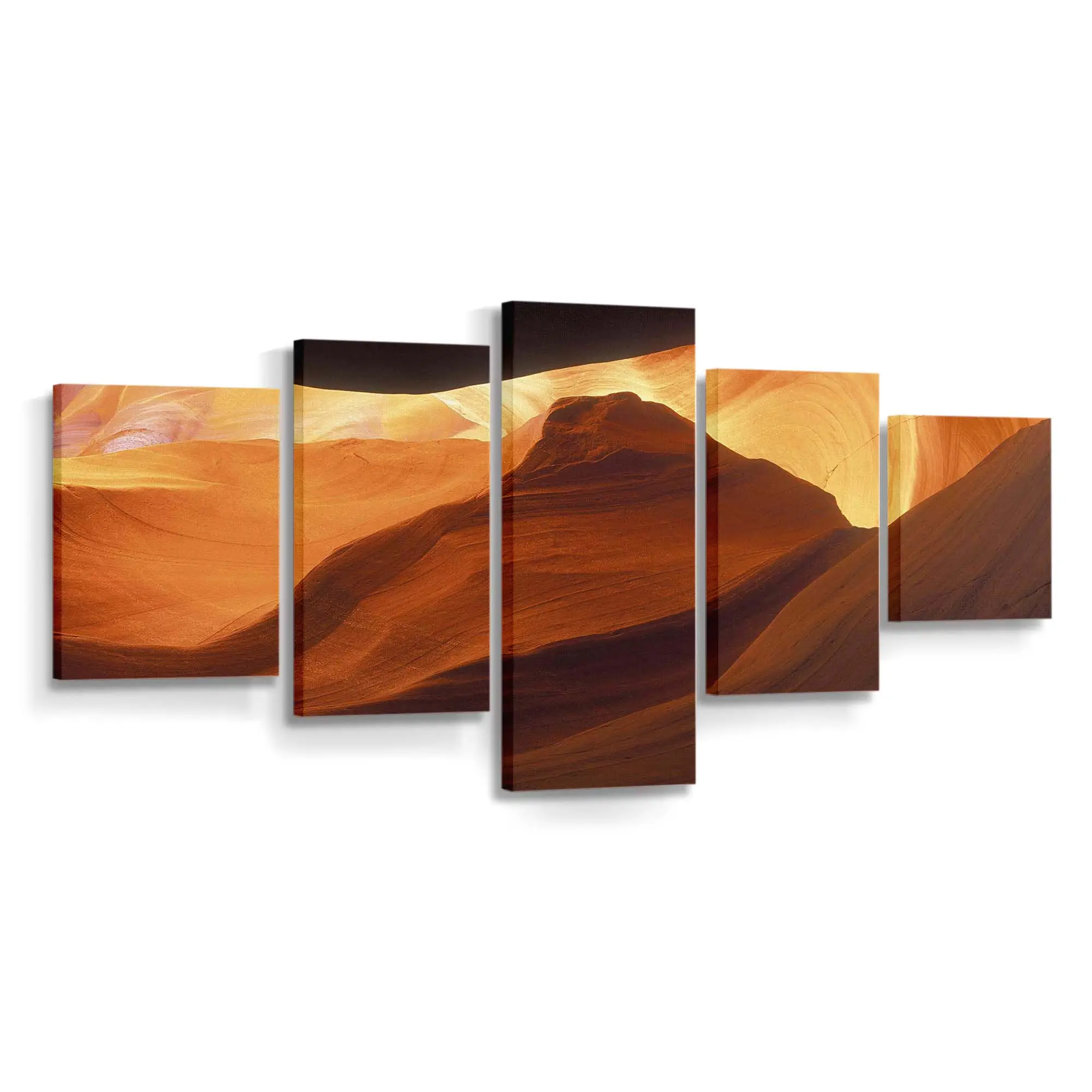 Enger Slot Canyon in der Wüste Leinwandbild