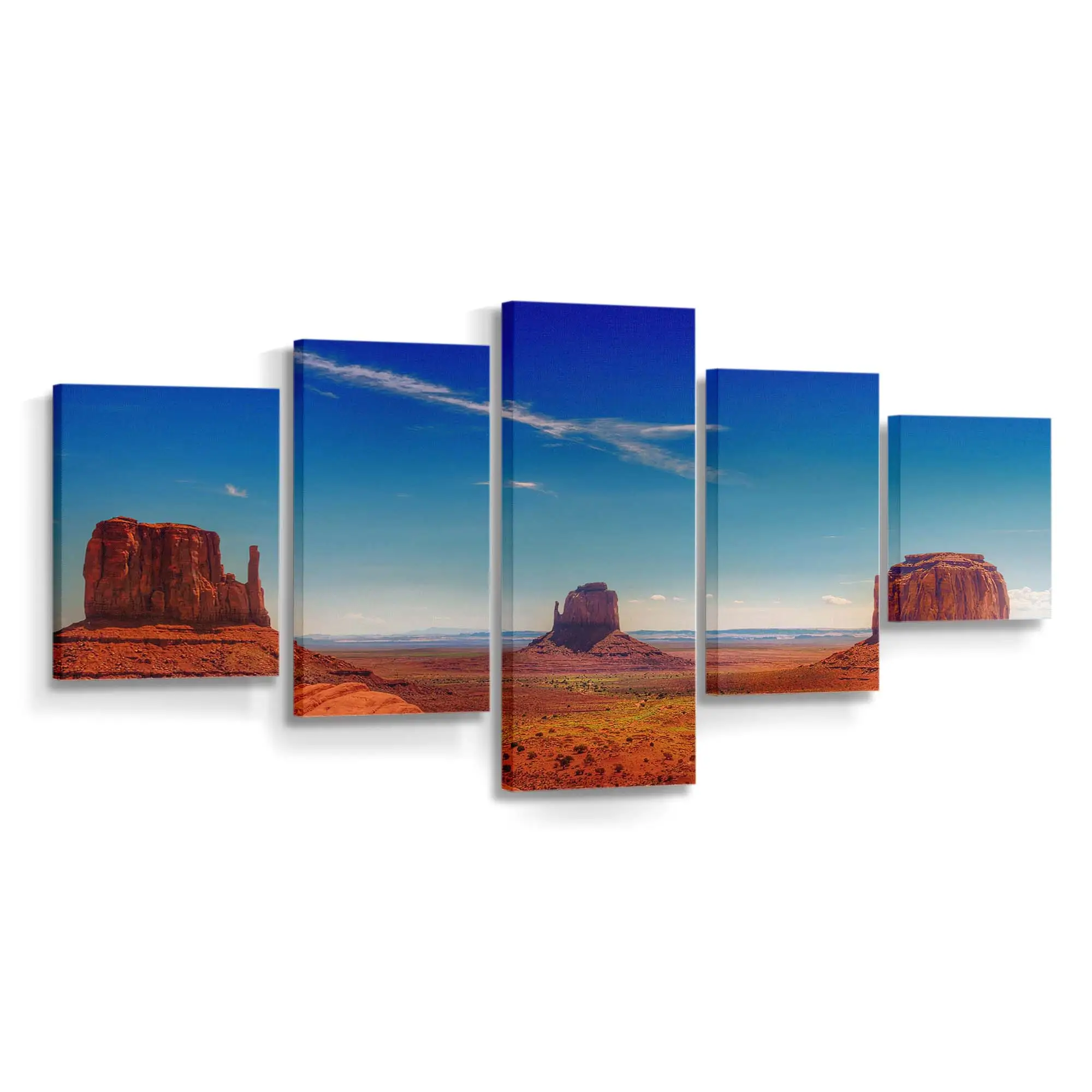 Landschaft im Monument Valley Utah Leinwandbild