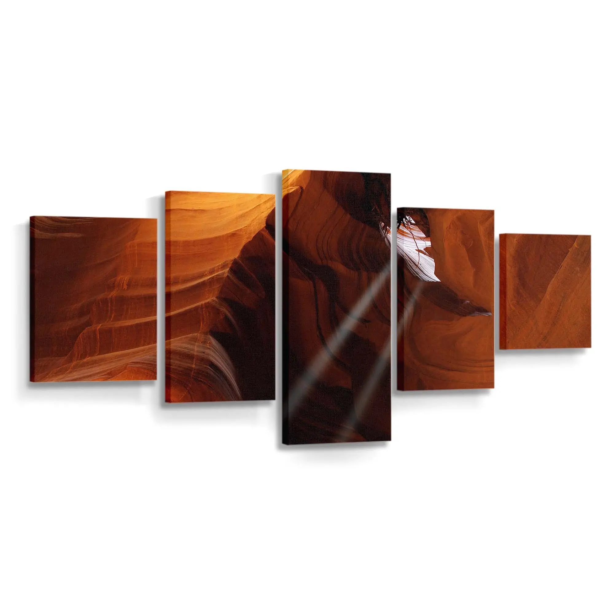 Lichtstrahlen In Arizonas Slot Canyons Leinwandbild