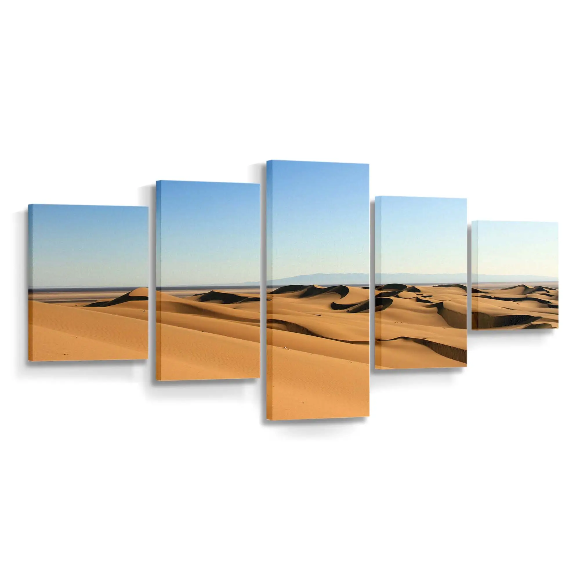 Maranjab-Wüste im Iran Leinwandbild