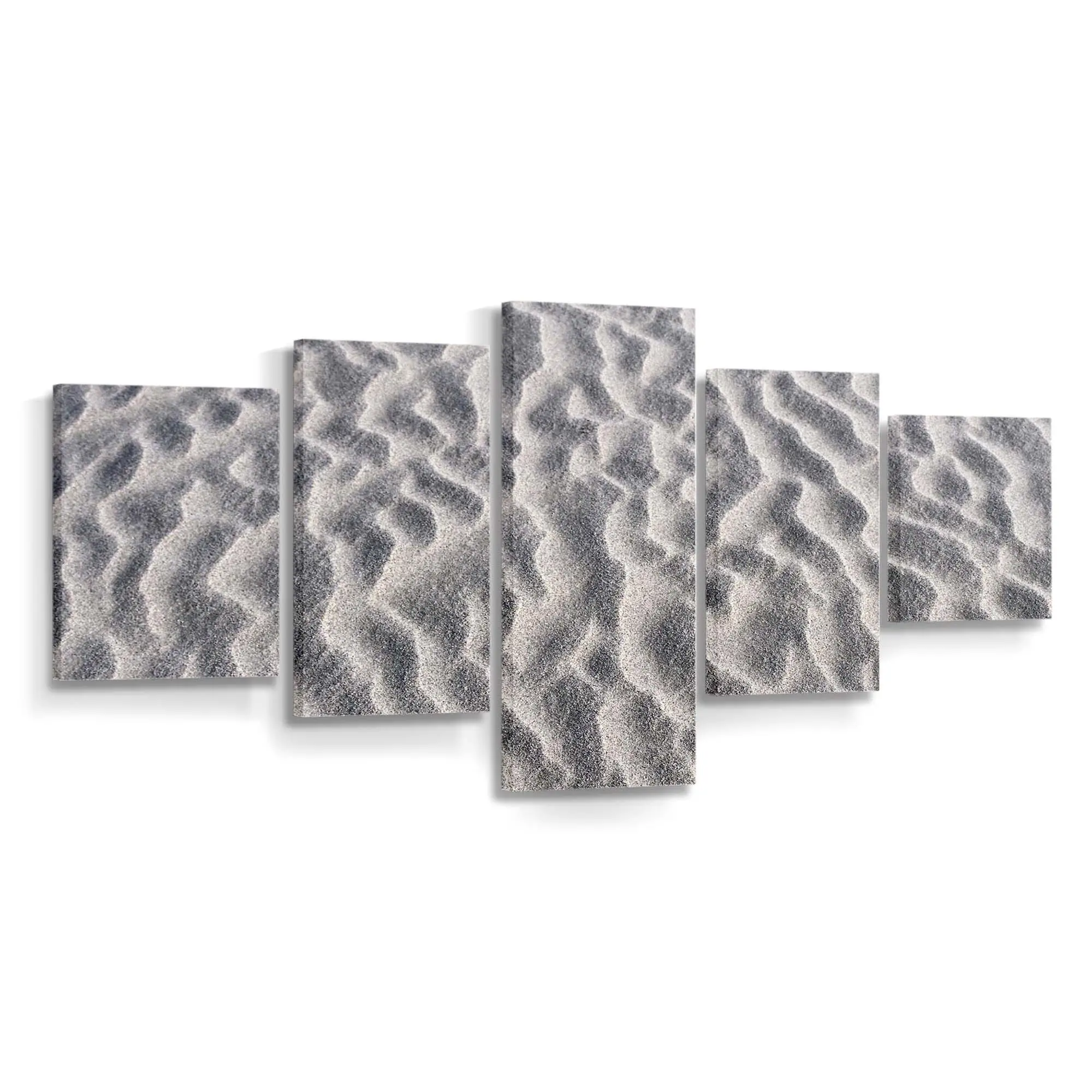 Weißer Wüstensand Leinwandbild