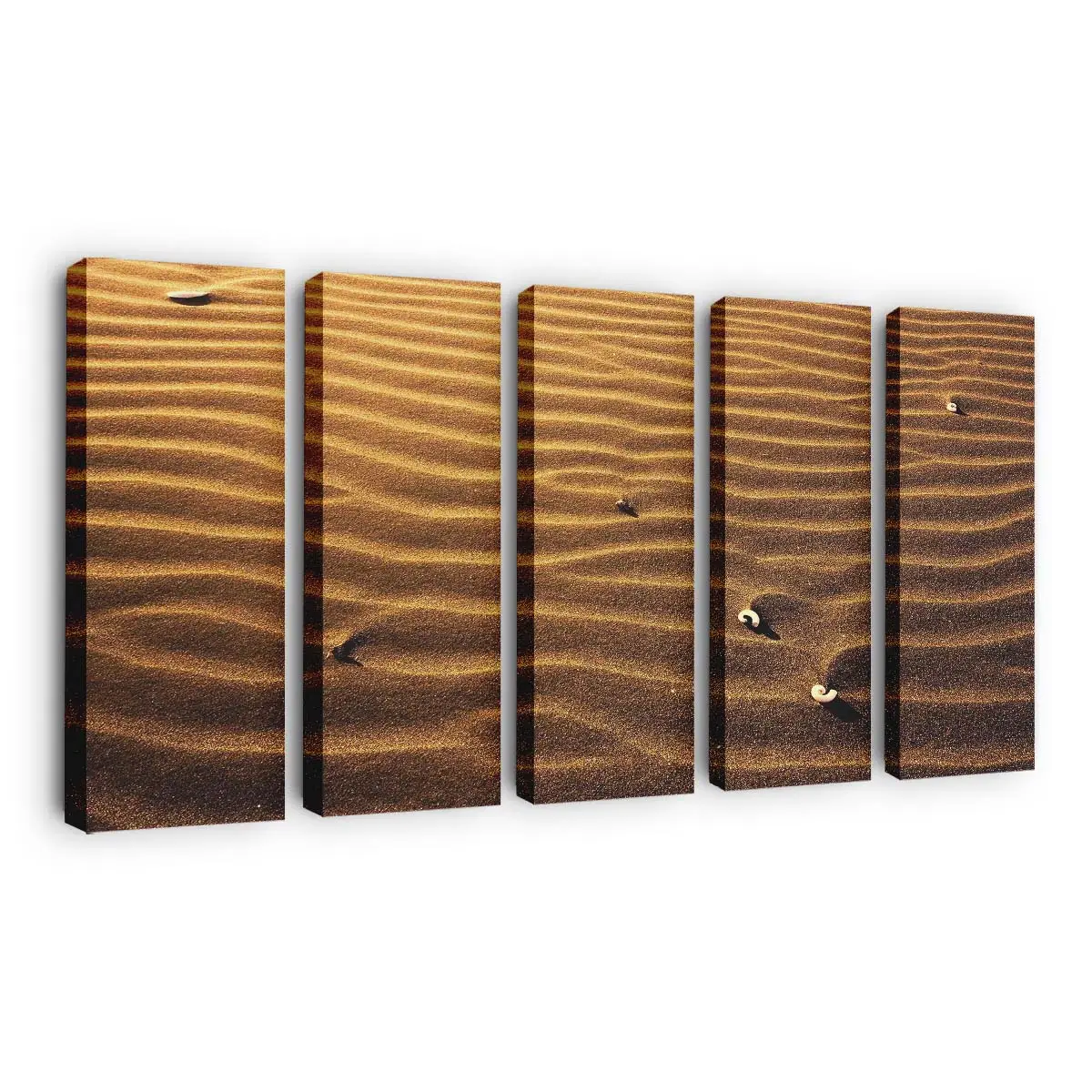 Geriffelter Wüstensand Leinwandbild