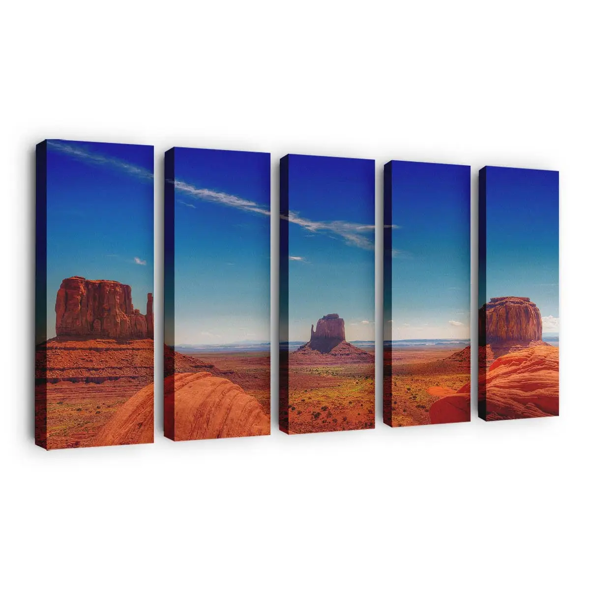 Landschaft im Monument Valley Utah Leinwandbild