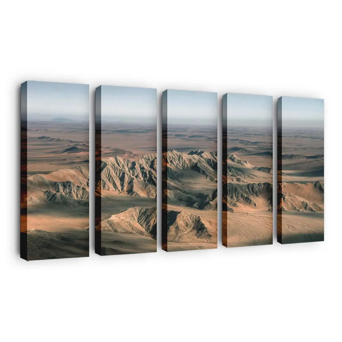 Schroffe Wüstenberge In Namibia Leinwandbild