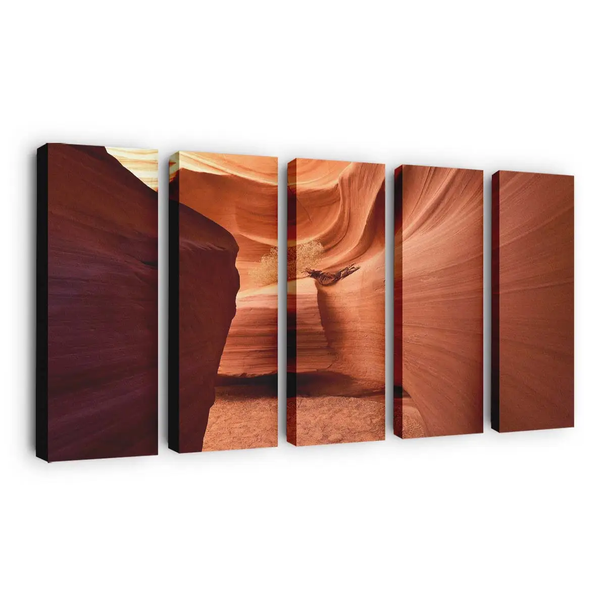 Tief im Wüstencanyon Leinwandbild