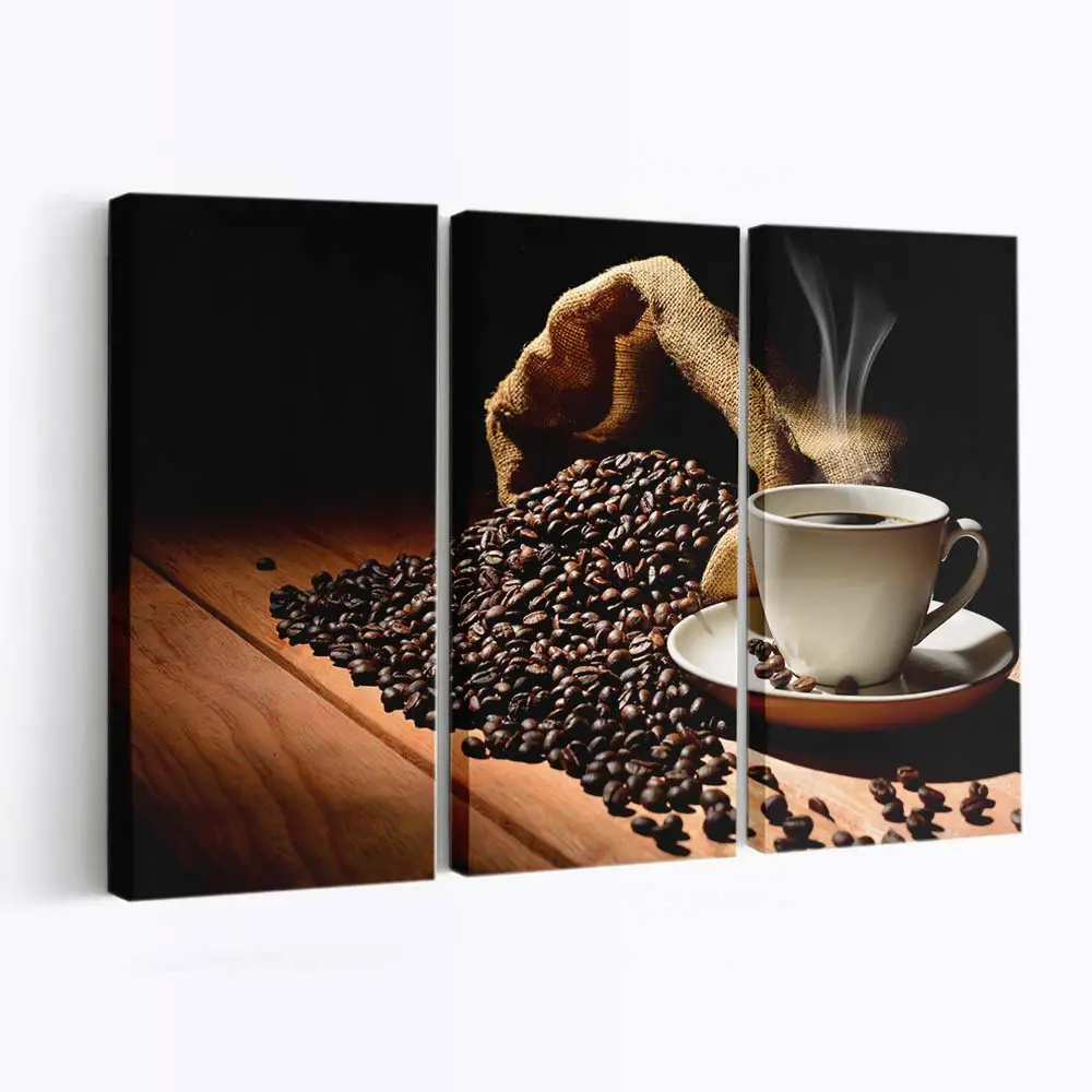 Gemütliches Stillleben mit Nachmittagskaffee Leinwandbild