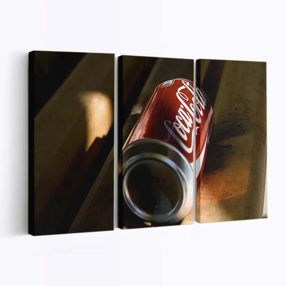 Kalte Dose Klassischer Cola Leinwandbild