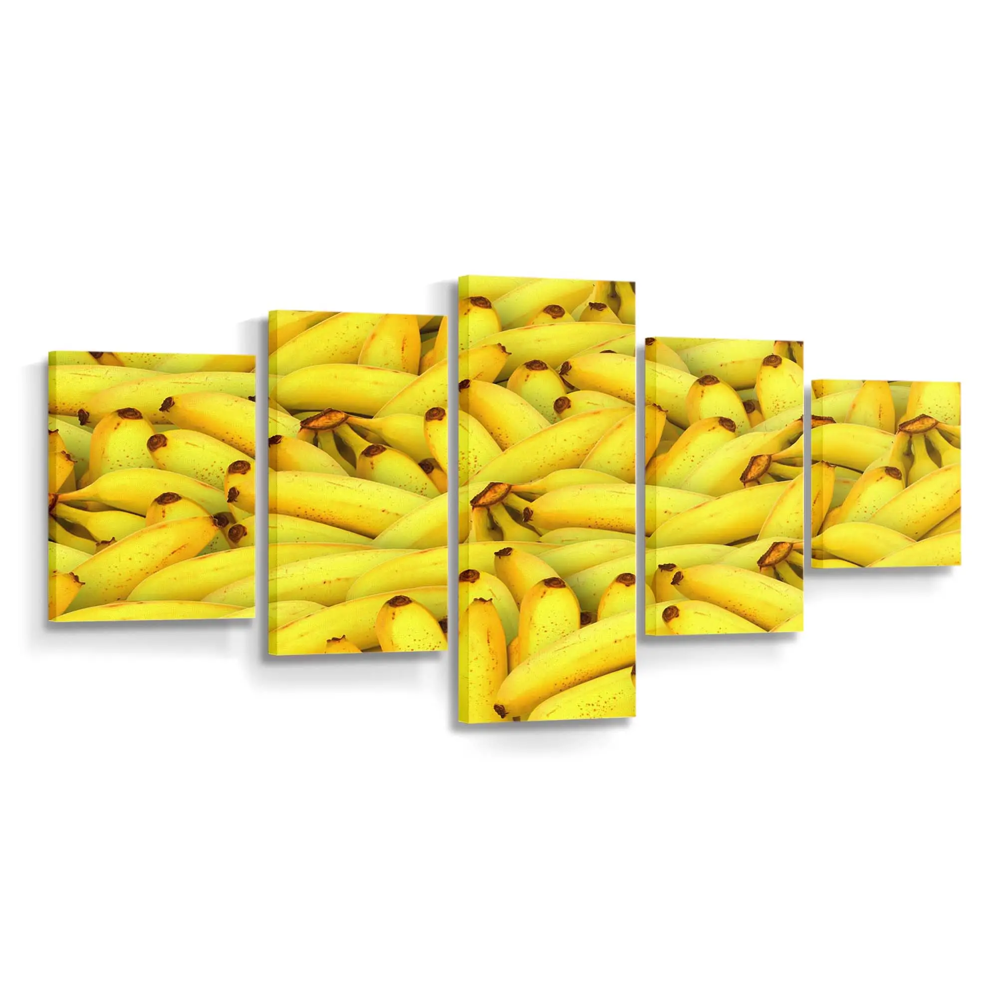 Büschel Reifer Gelber Bananen Leinwandbild