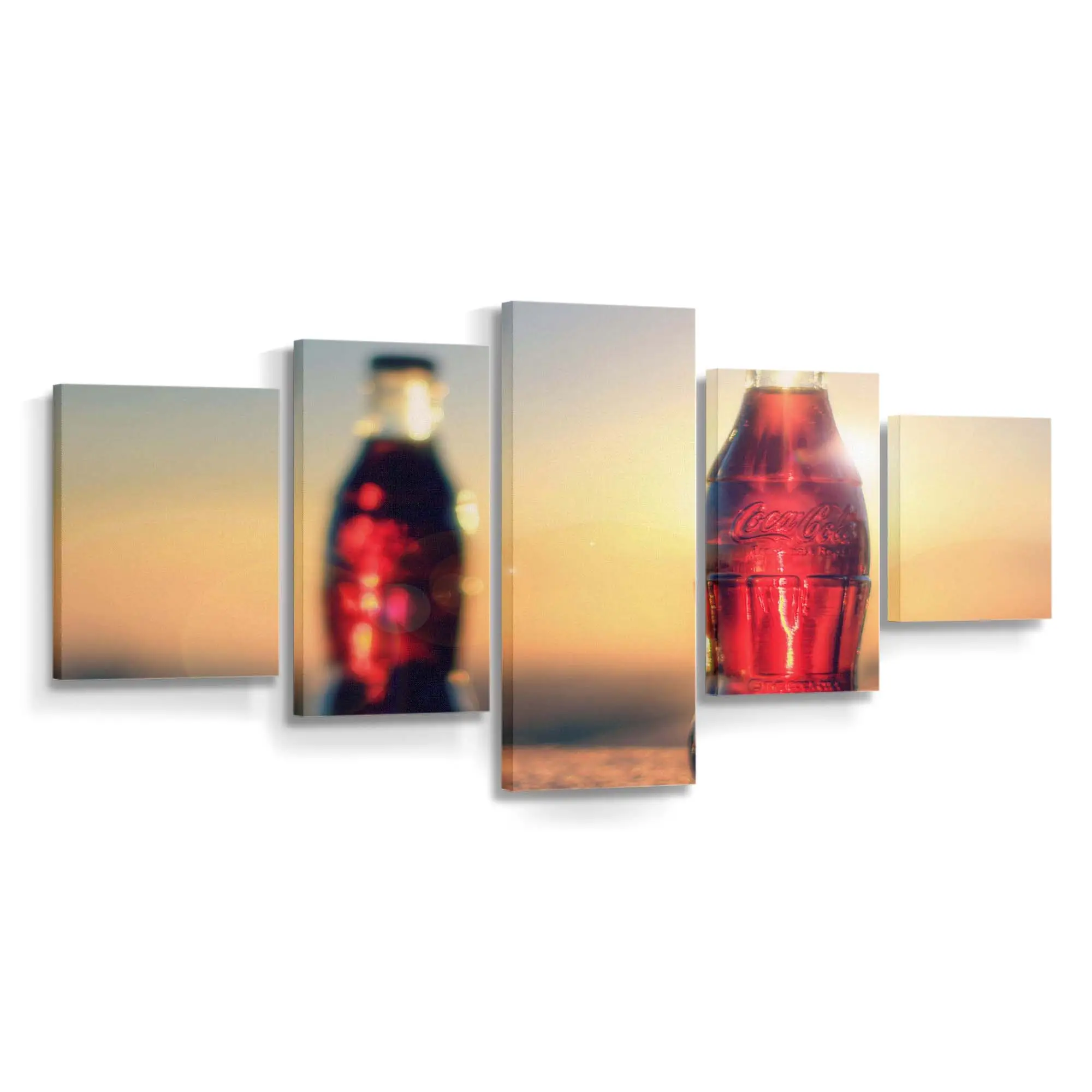 Klassisches Erfrischendes Coca-Cola Getränk Leinwandbild