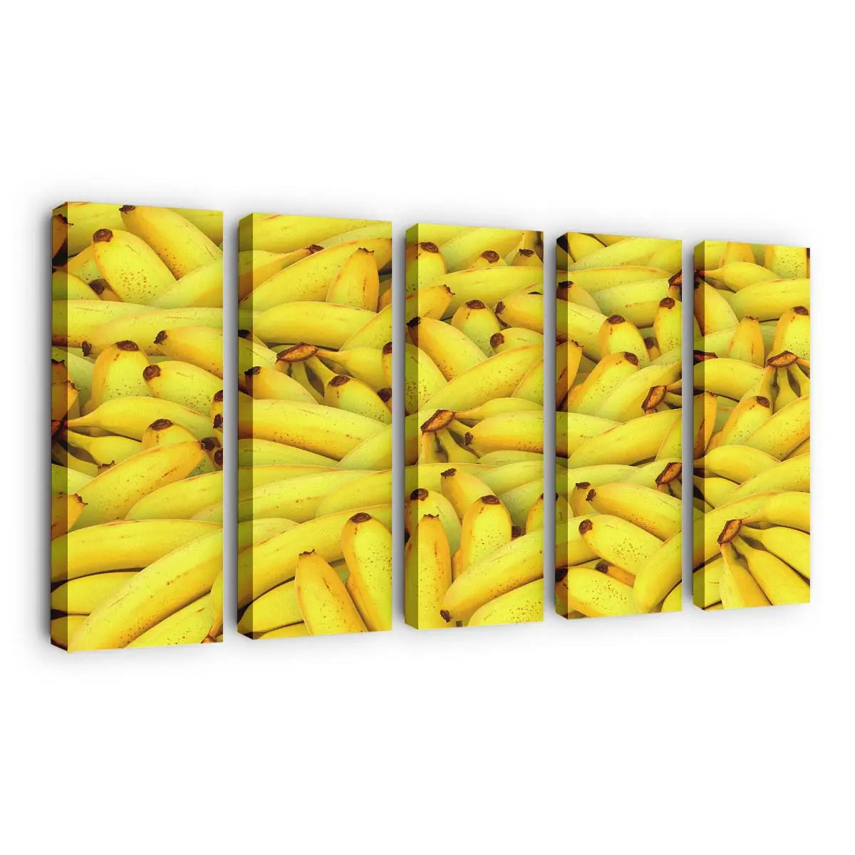 Büschel Reifer Gelber Bananen Leinwandbild