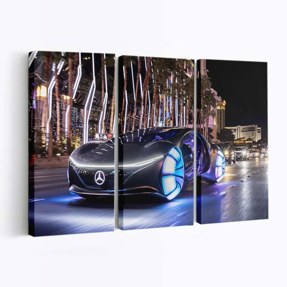 2020 Mercedes-Benz Vision AVTR Elektro-Concept-Car – Concept Car Leinwandbild