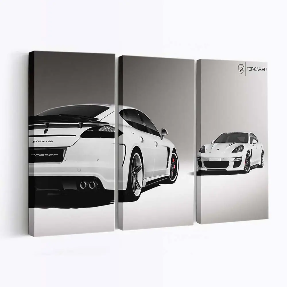 Custom Porsche Panamera Stingray Luxuslimousine – Custom Car Wandbild