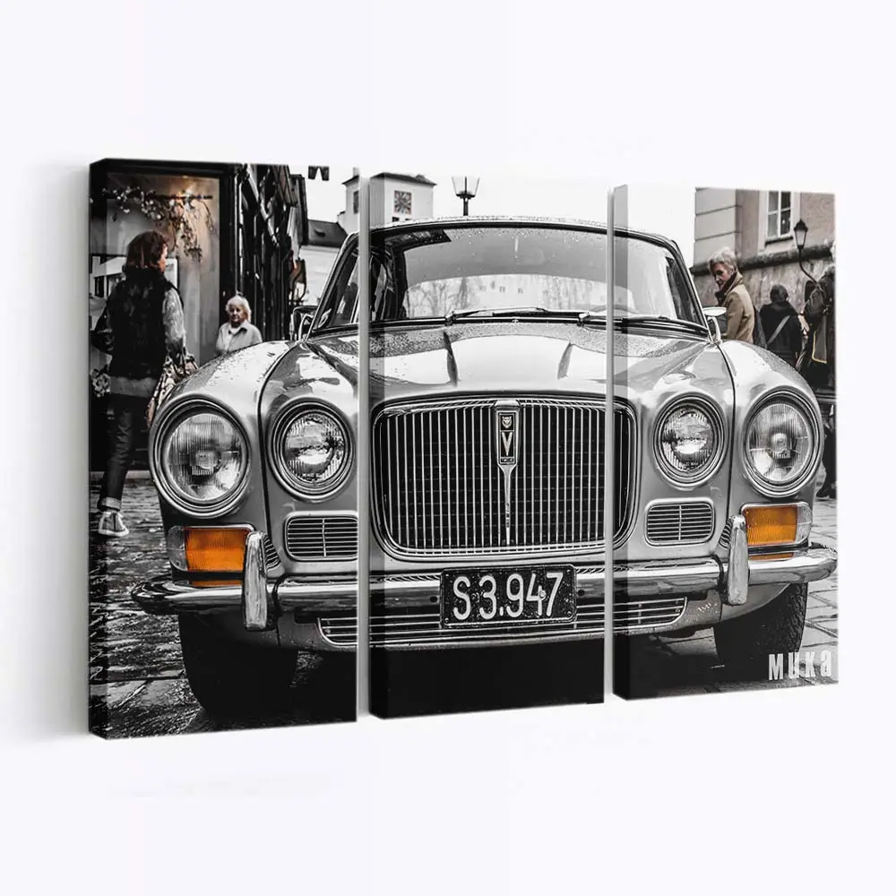 Klassische Jaguar XJ6 – Klassik Auto Wandbild