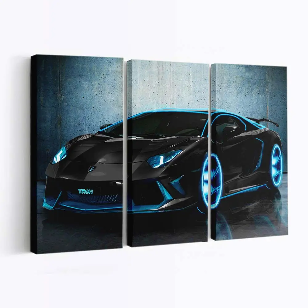 Lamborghini Aventador Custom – Tuning Auto Leinwandbild