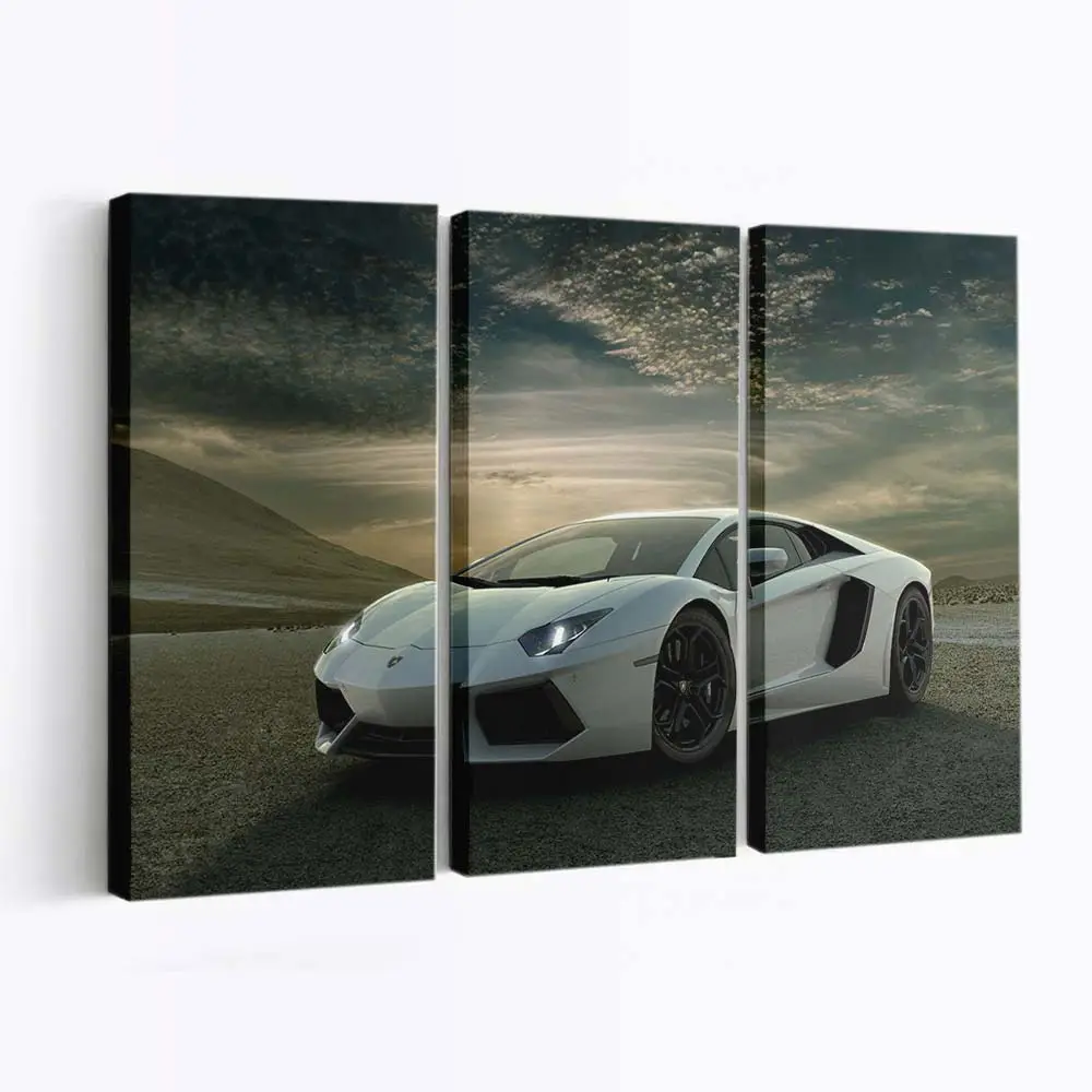 Lamborghini – Sportwagen Leinwandbild