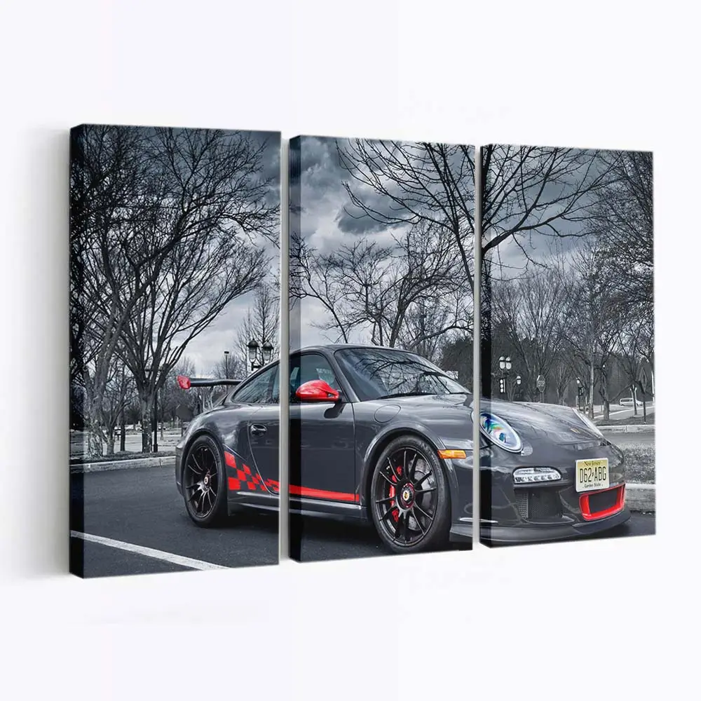 Porsche 911 Custom Tuning Profil – Custom Car Wandbild