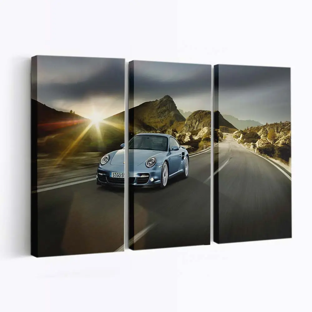 Porsche 911 Turbo S Coupé – Supercar Wandbild