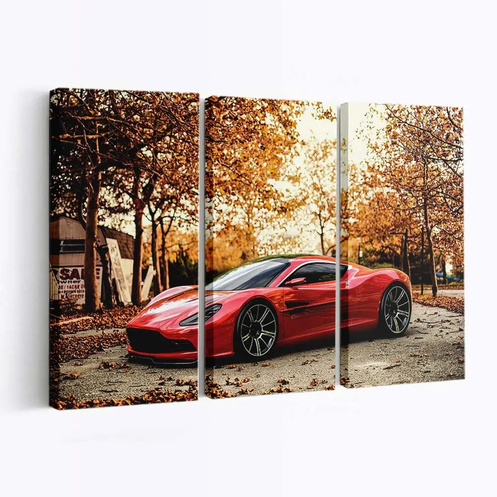 Roter Aston Martin DBC Concept – Concept Car Leinwandbild