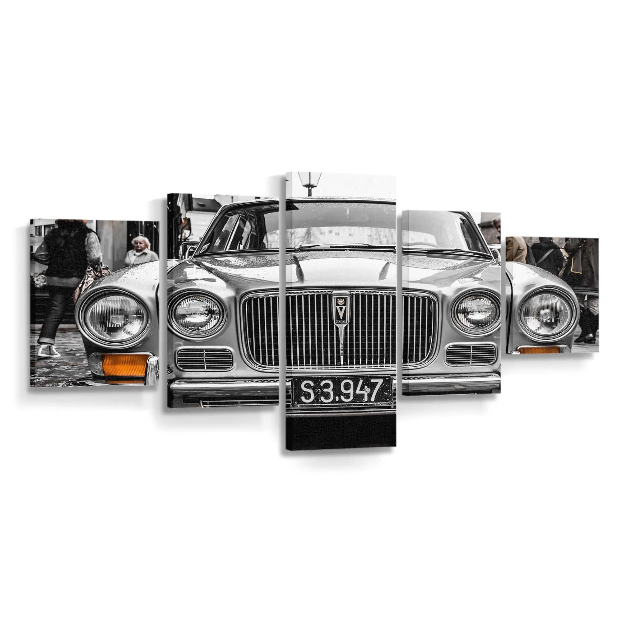Klassische Jaguar XJ6 – Klassik Auto Wandbild