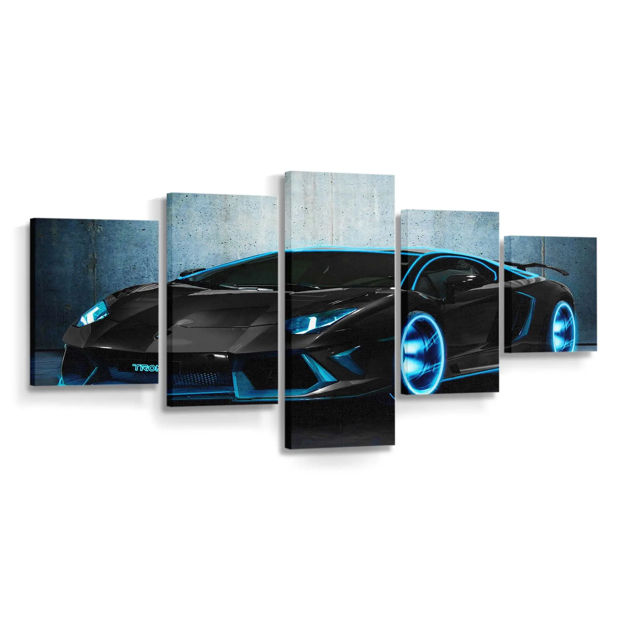 Lamborghini Aventador Custom – Tuning Auto Leinwandbild