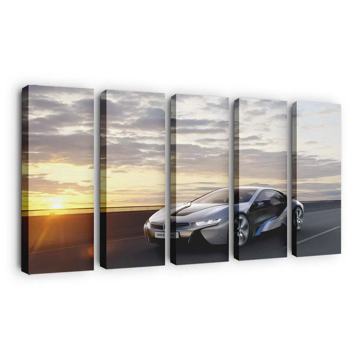 BMW i8 Hybrid Concept-Car – Concept Car Leinwandbild