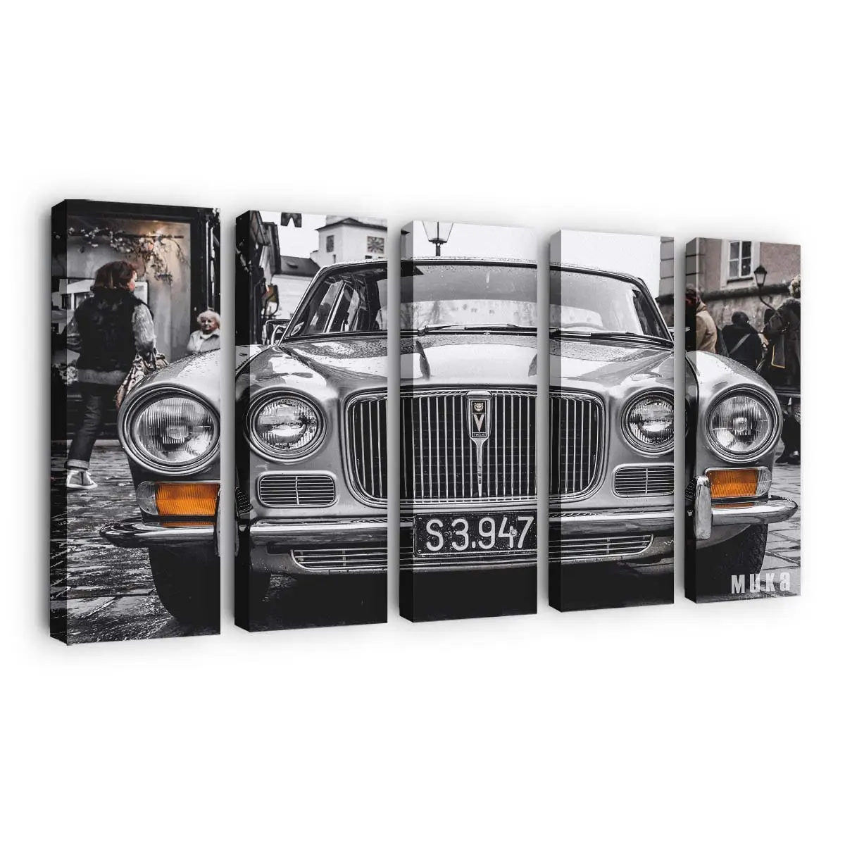 Klassische Jaguar XJ6 – Klassik Auto Wandbild