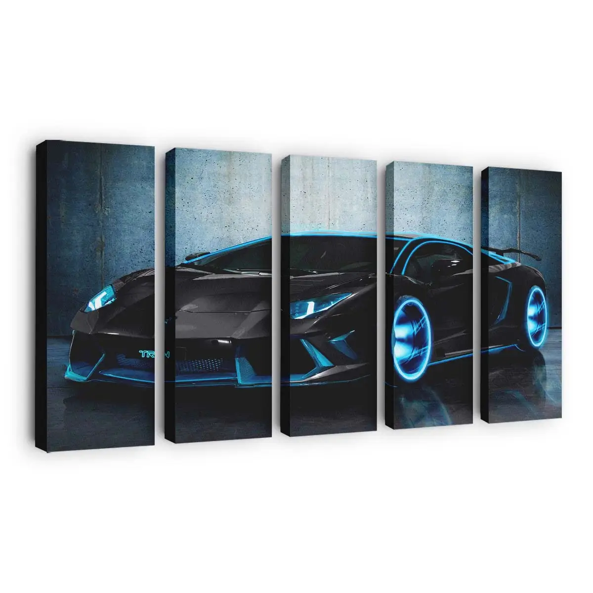 Lamborghini Aventador Custom – Tuning Auto Leinwandbild