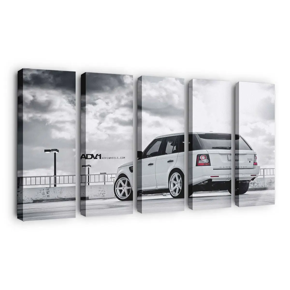 Range Rover Luxus-SUV mit ADV.1 Felgen – SUV Leinwandbild