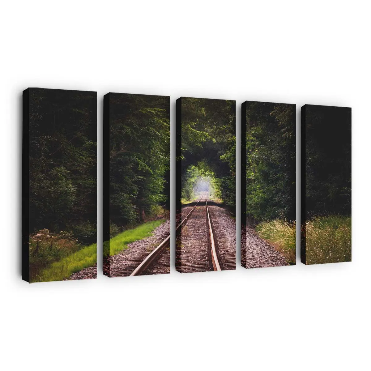 Roadtrip in einem Klassischen – Oldtimer Leinwandbild