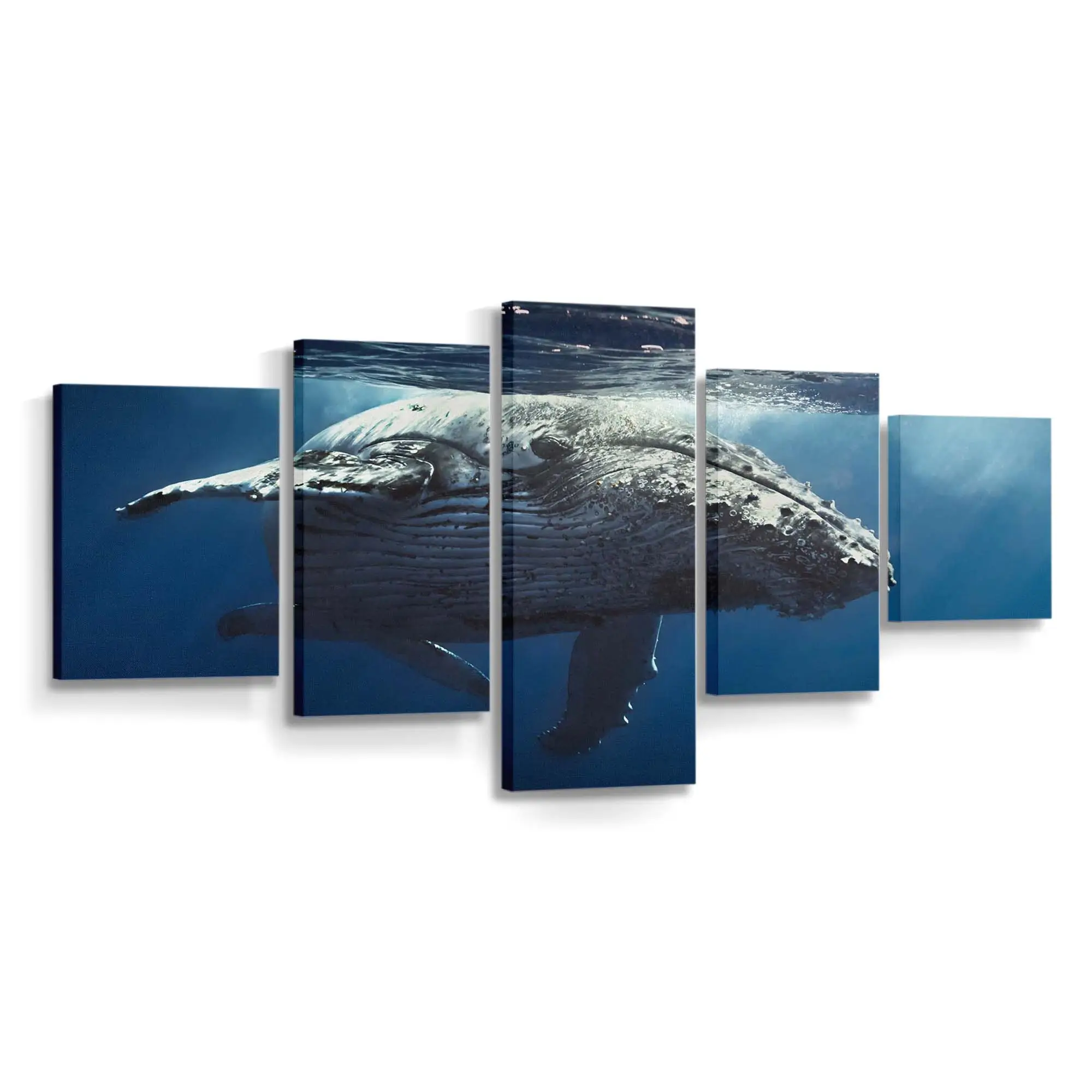 Meereslandschaft mit Korallen – Unterwasser Wandbild