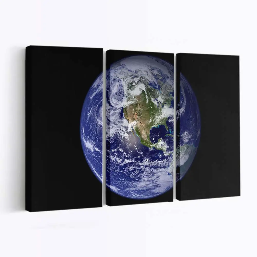 Blue Marble Erde – Erde Leinwandbild